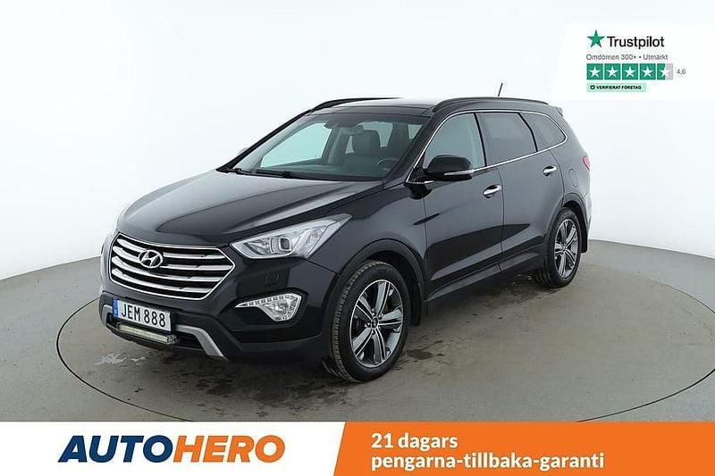Svart Begagnad 2015 Hyundai Grand Santa Fe SUV | 204 000 kr (Marknadspris) - Bild 1/4