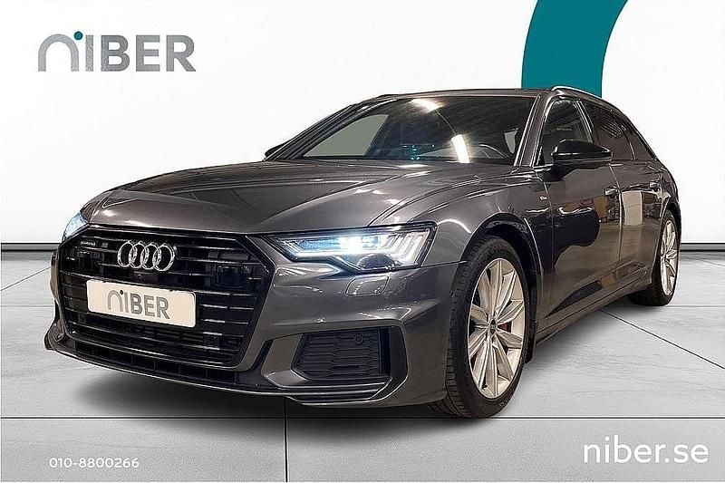 Grå Begagnad 2021 Audi A6 S-Line Kombi | 294 900 kr (Bra pris) - Bild 1/4