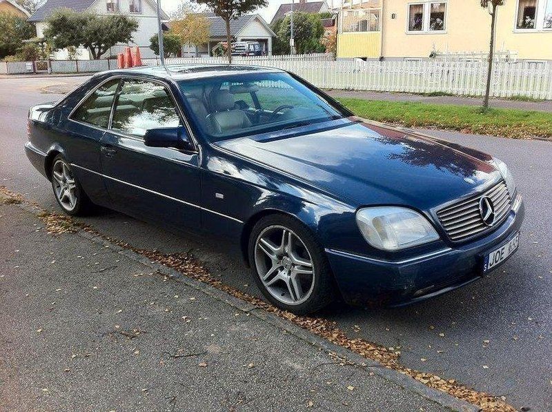 Blå Begagnad 1994 Mercedes CL420 Sportkupé | 95 000 kr - Bild 1/1