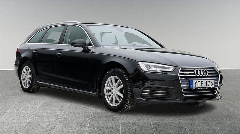Begagnad Audi A4 192 HK (141 kW) 2017 Svart Kombi