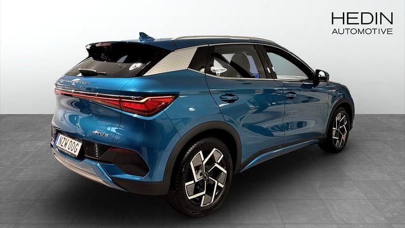 Begagnad BYD Atto 3 Design 150 kW (204 HK) 2022 Blå (blue) SUV