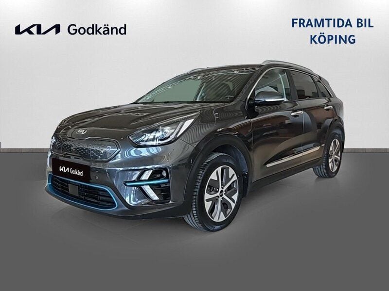 Grå Begagnad 2021 Kia e-Niro Advance SUV | 279 500 kr (Marknadspris) - Bild 1/4