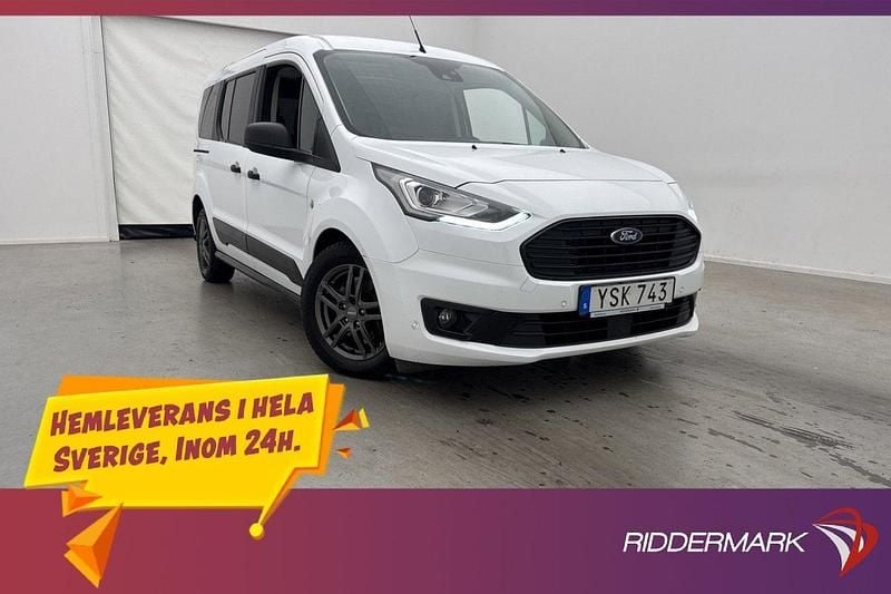 Vit Begagnad 2018 Ford Tourneo Minibuss | 249 800 kr (Bra pris) - Bild 1/3