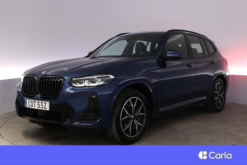 Blå Begagnad 2022 BMW X3 M Sport SUV | 395 900 kr - Bild 1/4