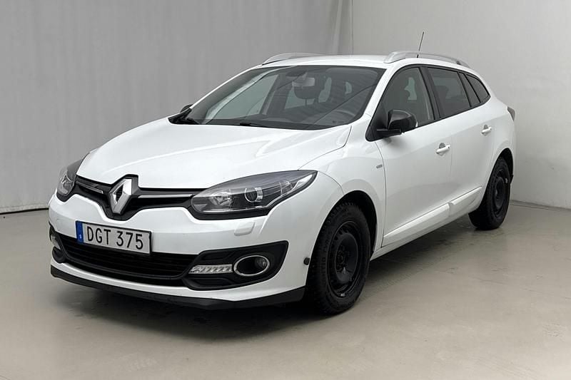 Vit Begagnad 2016 Renault Mégane III Kombi | 102 000 kr (Marknadspris) - Bild 1/4