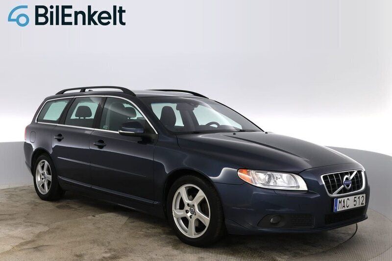 Blå Begagnad 2011 Volvo V70 Momentum Kombi | 124 900 kr (Lite dyr) - Bild 1/4