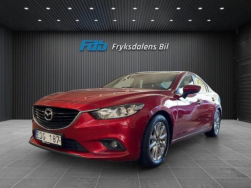 Röd Begagnad 2012 Mazda 6 Sedan | 89 900 kr (Lite dyr) - Bild 1/4
