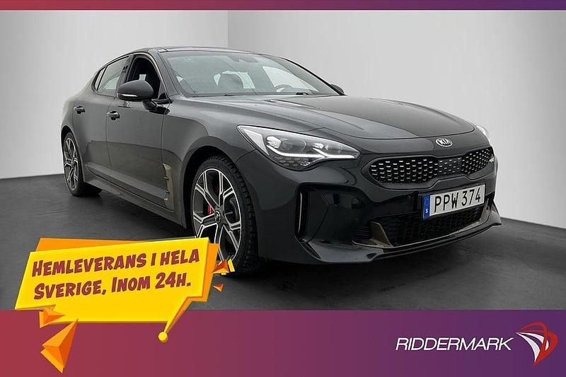 Svart Begagnad 2018 Kia Stinger GT Halvkombi | 324 900 kr - Bild 1/3