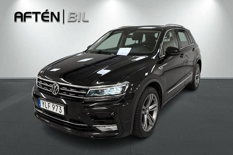 Svart Begagnad 2017 VW Tiguan R-line SUV | 249 800 kr (Marknadspris) - Bild 1/3