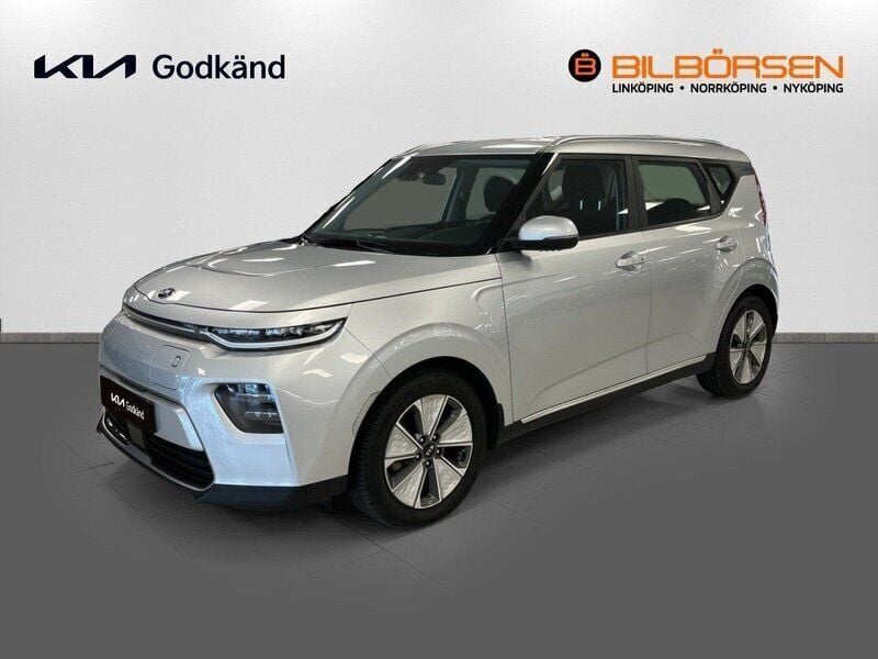 Grå Begagnad 2021 Kia Soul EV 2 SUV | 199 900 kr (Marknadspris) - Bild 1/4