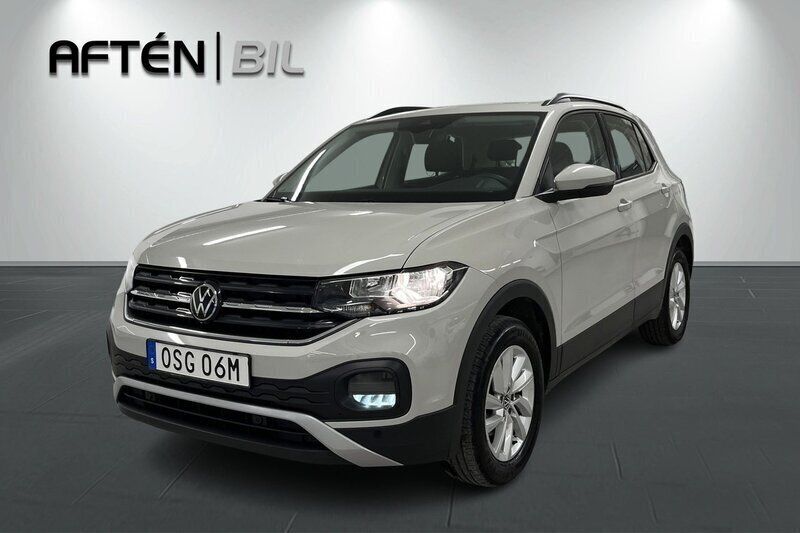 Grå Begagnad 2023 VW T-Cross SUV | 214 800 kr (Marknadspris) - Bild 1/3
