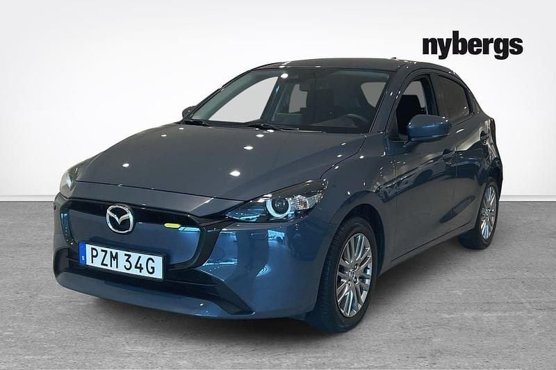 Grå Begagnad 2023 Mazda 2 Halvkombi | 159 000 kr (Bra pris) - Bild 1/4