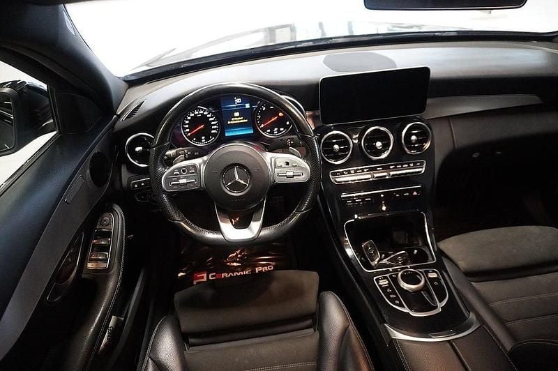 Begagnad Mercedes C220 AMG 194 HK (142 kW) 2019 Grå Kombi