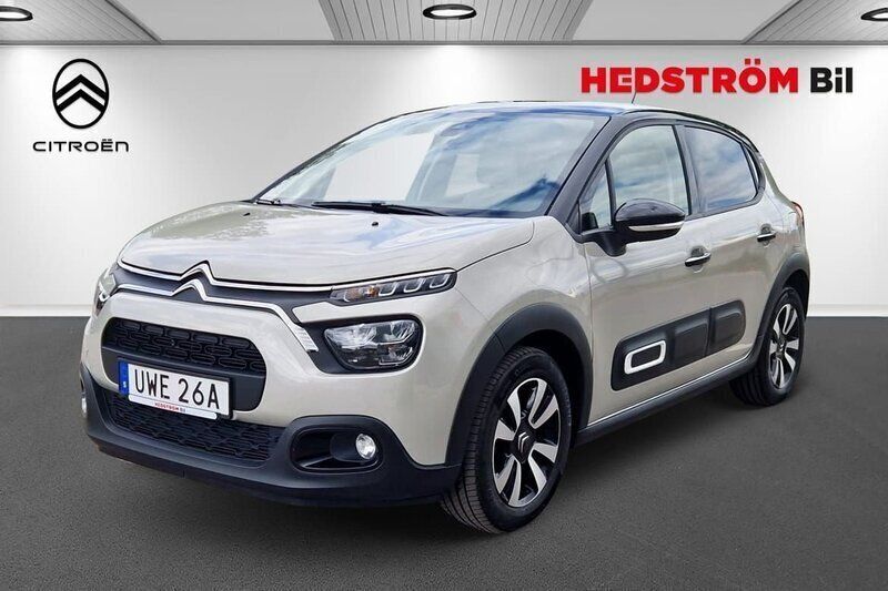 Grå Begagnad 2024 Citroën C3 Halvkombi | 175 000 kr (Dyr) - Bild 1/4