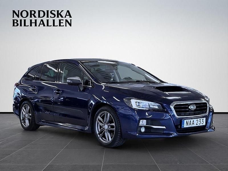 Blå Begagnad 2016 Subaru Levorg Kombi | 139 795 kr (Marknadspris) - Bild 1/4