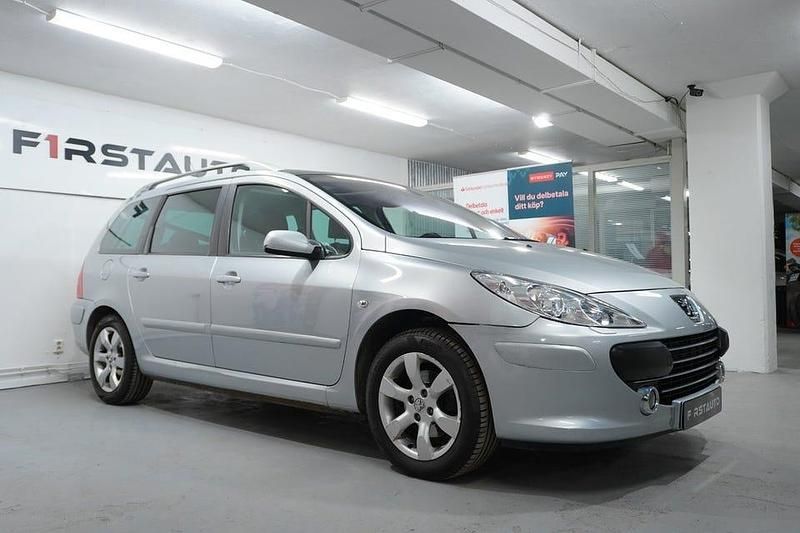 Begagnad Peugeot 307 140 HK (102 kW) 2007 Ljusgrå Kombi