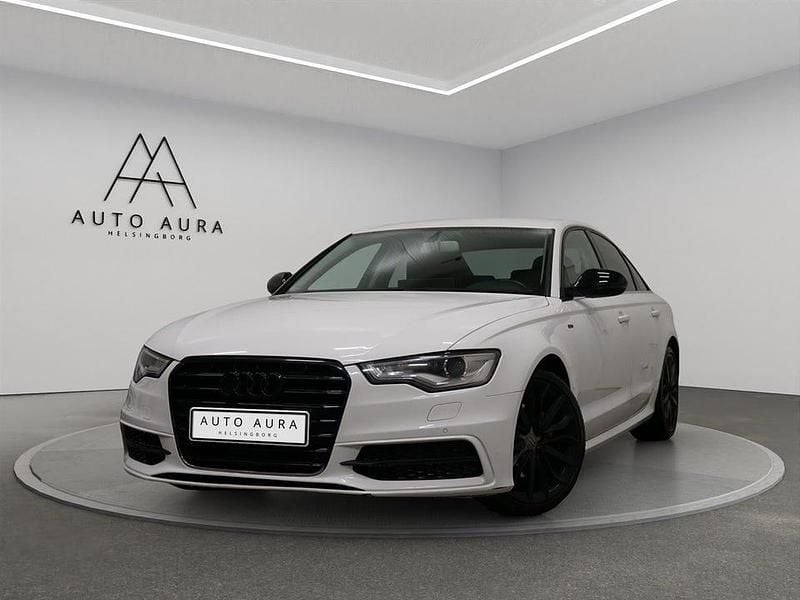 Begagnad Audi A6 S-Line 177 HK (130 kW) 2014 Vit metallic