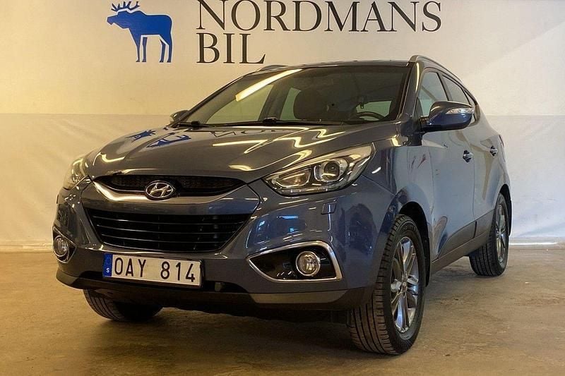 Blå Begagnad 2014 Hyundai ix35 Premium SUV | 69 000 kr (Bra pris) - Bild 1/4