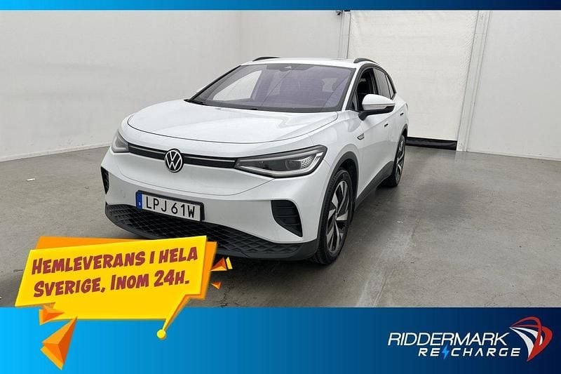 Vit Begagnad 2021 VW ID.4 Pro Performance SUV | 269 400 kr (Marknadspris) - Bild 1/3
