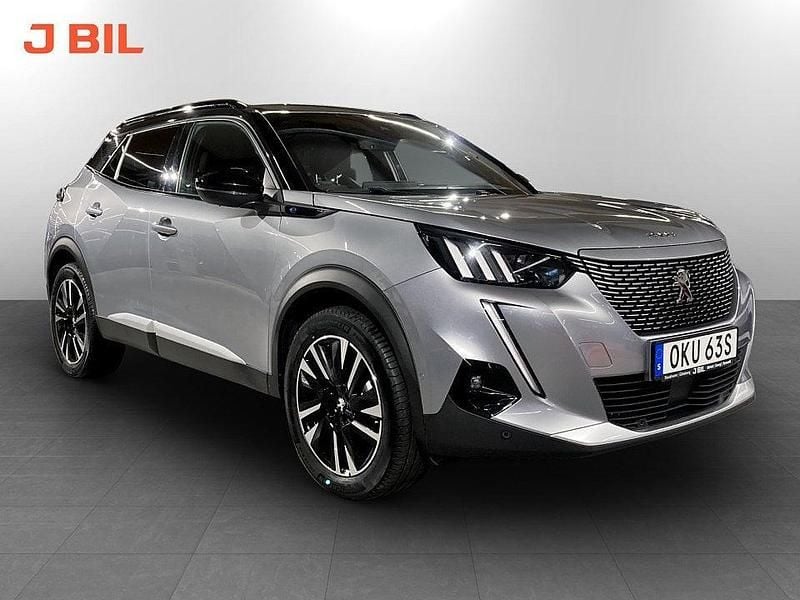 Grå Begagnad 2022 Peugeot e-2008 GTi SUV | 194 900 kr (Bra pris) - Bild 1/4