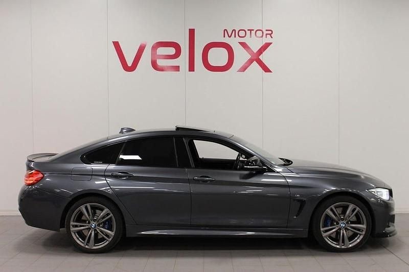 Begagnad BMW 435 Gran Coupé M Sport 313 HK (230 kW) 2014 Grå Sportkupé