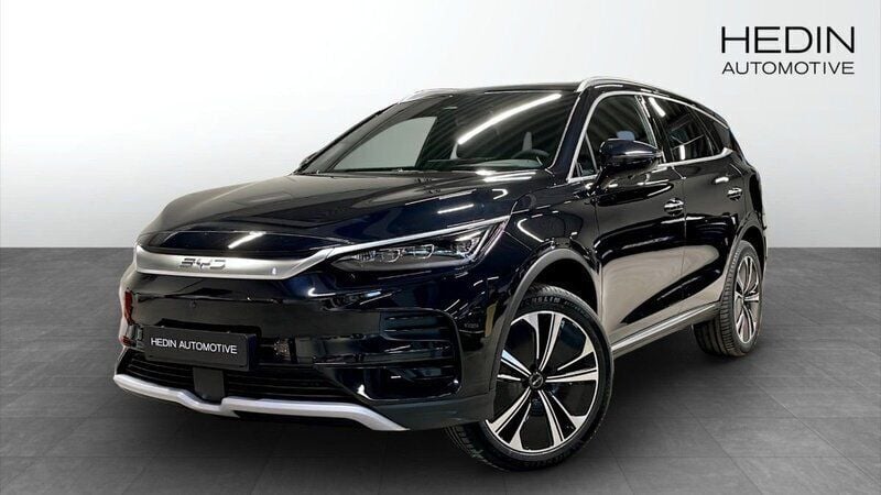 Svart (black) Begagnad 2024 BYD Tang SUV | 698 700 kr (Bra pris) - Bild 1/4
