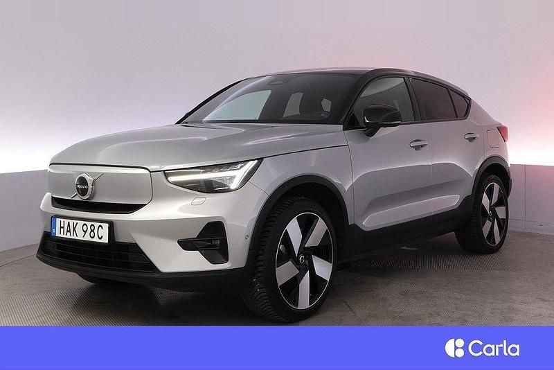 Silver Begagnad 2022 Volvo EC40 SUV | 377 900 kr (Marknadspris) - Bild 1/4