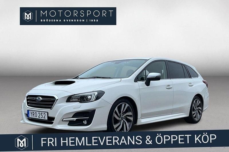 Vit (vit metallic) Begagnad 2018 Subaru Levorg Kombi | 224 900 kr (Marknadspris) - Bild 1/3