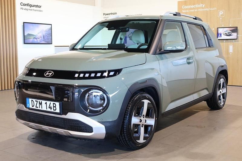 Grön Begagnad 2024 Hyundai Inster Advanced Halvkombi | 299 800 kr - Bild 1/3