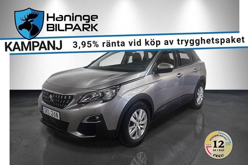 Grå Begagnad 2020 Peugeot 3008 SUV | 199 900 kr (Bra pris) - Bild 1/2