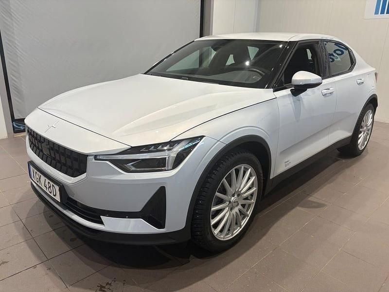 Begagnad Polestar 2 Standard Range Single Motor 200 kW (272 HK) 2022 Silver Halvkombi