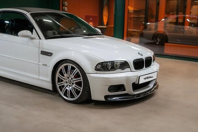 Begagnad BMW M3 343 HK (252 kW) 2002 Vit Cab