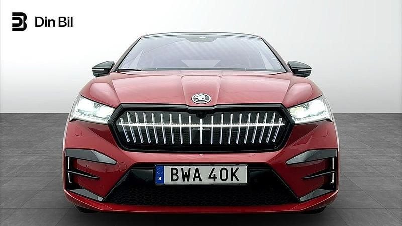 Begagnad Skoda Enyaq iV RS 250 kW (340 HK) 2023 Röd SUV