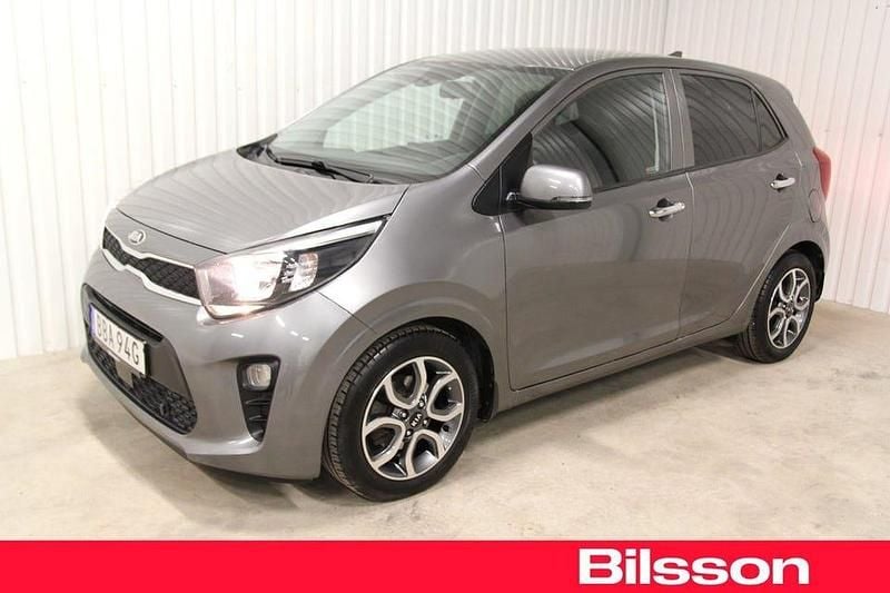 Grå Begagnad 2021 Kia Picanto Advance Halvkombi | 144 900 kr (Marknadspris) - Bild 1/4