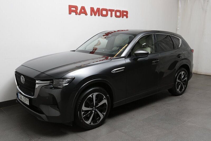 Grå Begagnad 2022 Mazda CX-60 Takumi-Line SUV | 419 800 kr (Marknadspris) - Bild 1/3