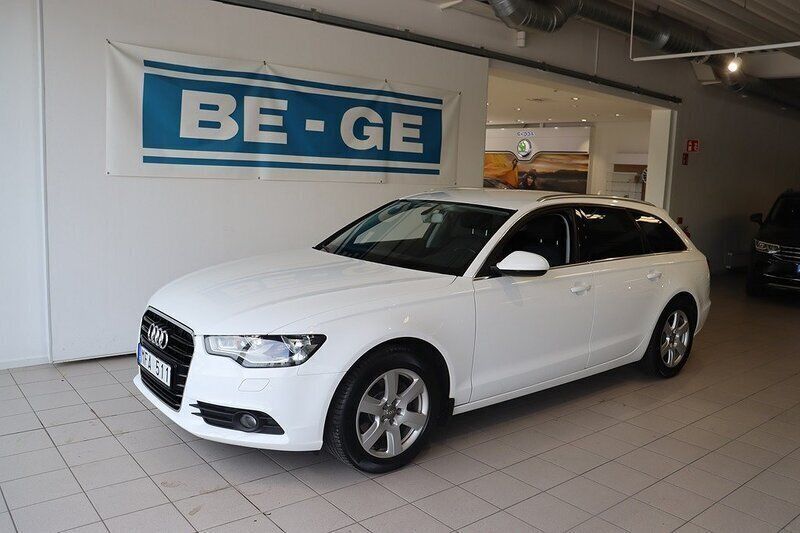 Vit Begagnad 2011 Audi A6 Proline Kombi | 119 000 kr (Marknadspris) - Bild 1/4