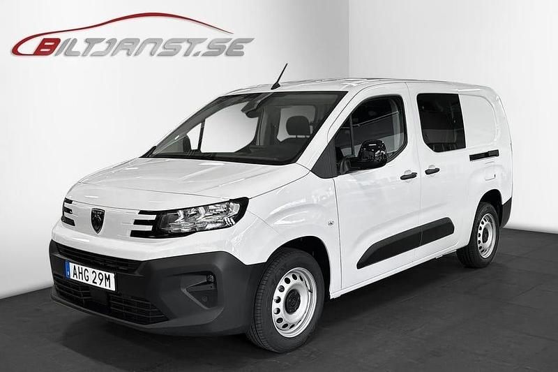 Vit Ny 2025 Peugeot Partner Van | 393 625 kr (Bra pris) - Bild 1/4