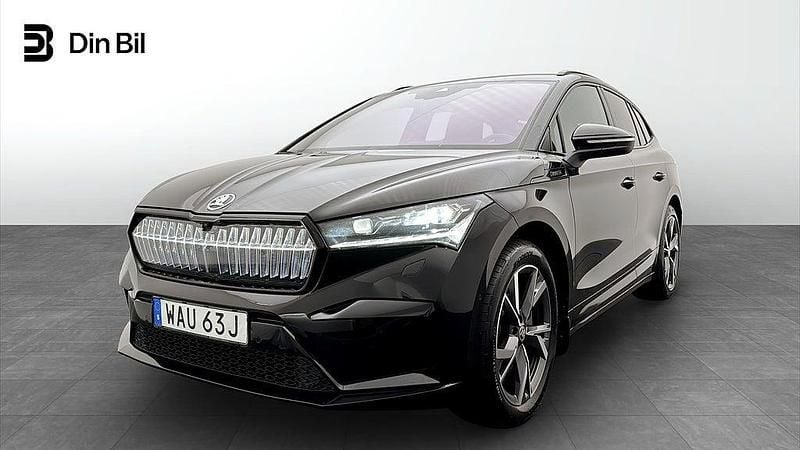 Svart Begagnad 2023 Skoda Enyaq iV SportLine SUV | 434 900 kr (Lite dyr) - Bild 1/4