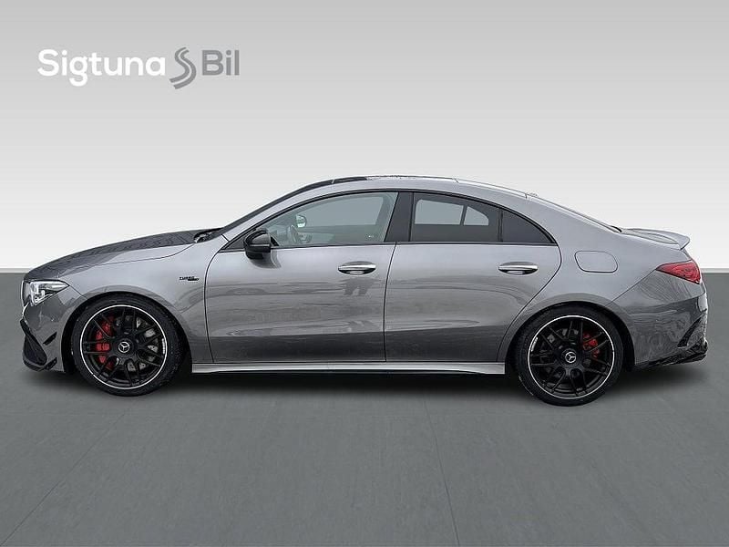Begagnad Mercedes CLA45 AMG AMG 422 HK (310 kW) 2022 Mörkgrå Sedan