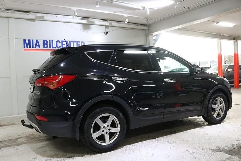 Begagnad Hyundai Santa Fe Premium 197 HK (144 kW) 2015 Svart SUV