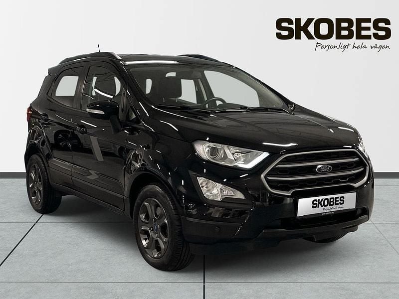 Svart Begagnad 2018 Ford Ecosport Trend+ SUV | 169 400 kr (Marknadspris) - Bild 1/3