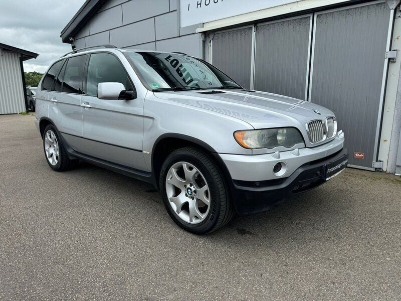 Silver Begagnad 2002 BMW X5 Sport Line SUV | 89 900 kr - Bild 1/4