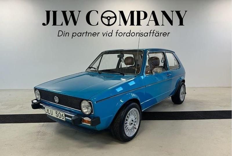 Blå Begagnad 1976 VW Golf I Halvkombi | 99 000 kr - Bild 1/4