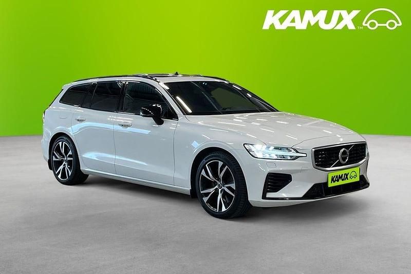 Vit Begagnad 2020 Volvo V60 R-Design Kombi | 274 800 kr (Marknadspris) - Bild 1/3