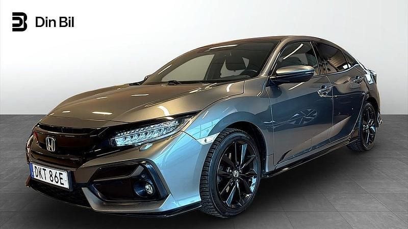 Begagnad Honda Civic Elegance 126 HK (92 kW) 2019 Grå Halvkombi