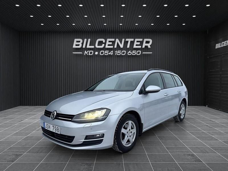 Begagnad VW Golf VII 105 HK (77 kW) 2013 Silver Kombi