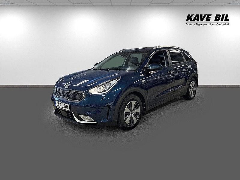 Blå Begagnad 2017 Kia Niro Advance SUV | 189 900 kr (Lite dyr) - Bild 1/4
