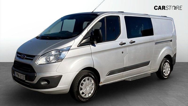 Grå (grey) Begagnad 2016 Ford Transit Custom Van | 209 900 kr (Dyr) - Bild 1/4