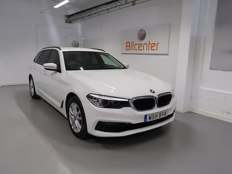 Begagnad BMW 520 Sport Line 190 HK (139 kW) 2020 Vit Kombi