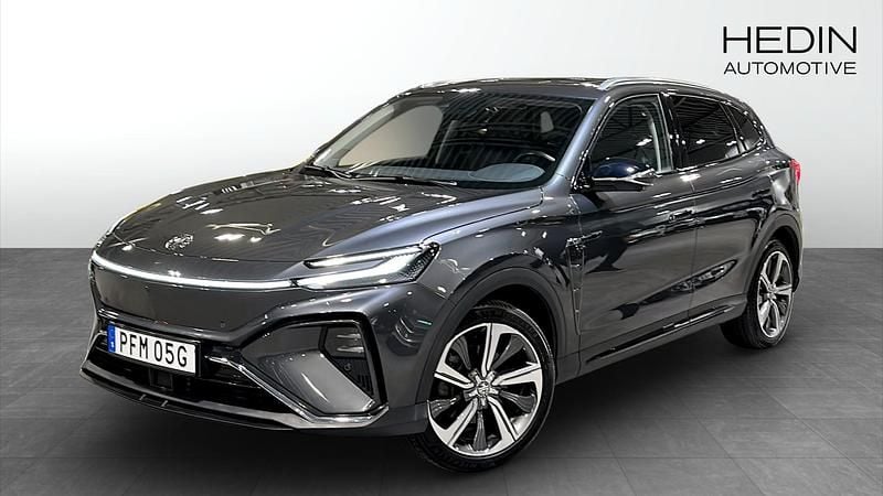 Grå (grey) Begagnad 2022 MG Marvel R Luxury SUV | 279 900 kr - Bild 1/4